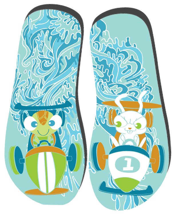Step on it! Interactive Flip Flop Design Step on it MarcoAngeles Step on it! Interactive Flip Flop Design