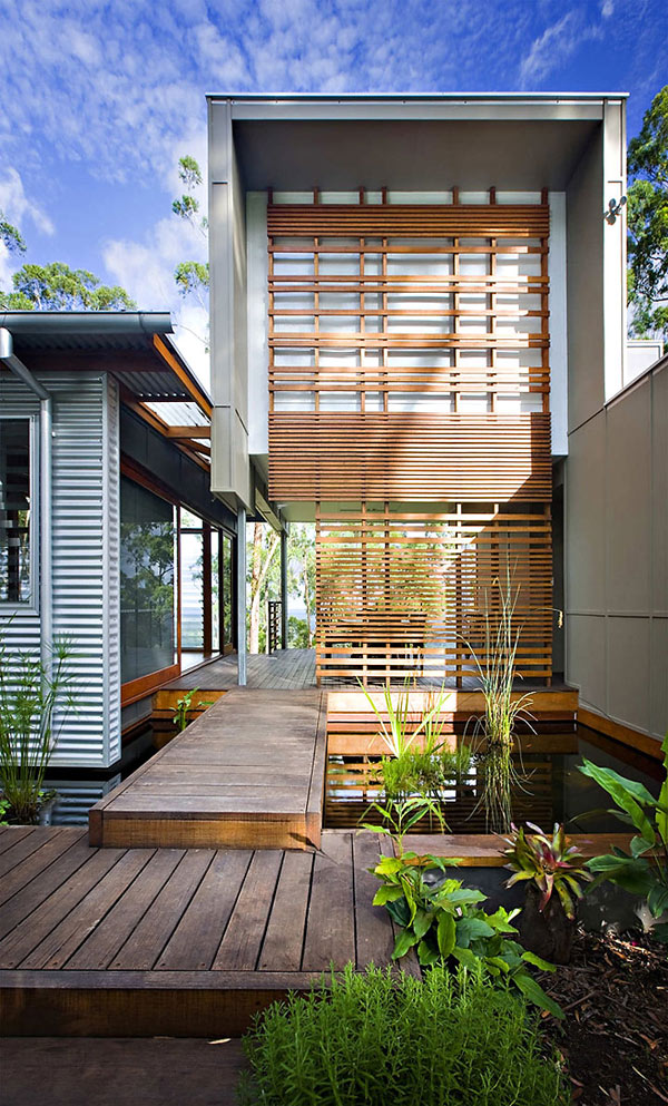 Eco friendly home built in Australia Storrs Road Residence by Tim Stewart Architects 1 Eco friendly home built in Australia