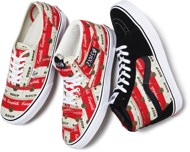Vans x Supreme Campbells Soup Sneaker Pack Vans Supreme Campbells Vans x Supreme Campbells Soup Sneaker Pack