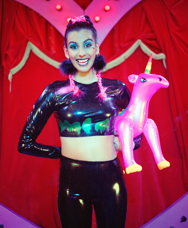 alispelleschimeatclothing004 Candy coloured rubber fashion from London based label MEAT