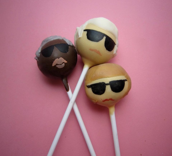 anna wintour karl lagerfeld andre leon talley cake pops molly bakes cupcakes Designer Pops