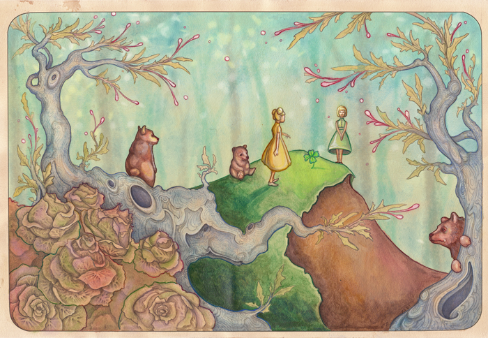 bears color 7001 Fascinating Factual Illustrations by Marcelo Gallegos