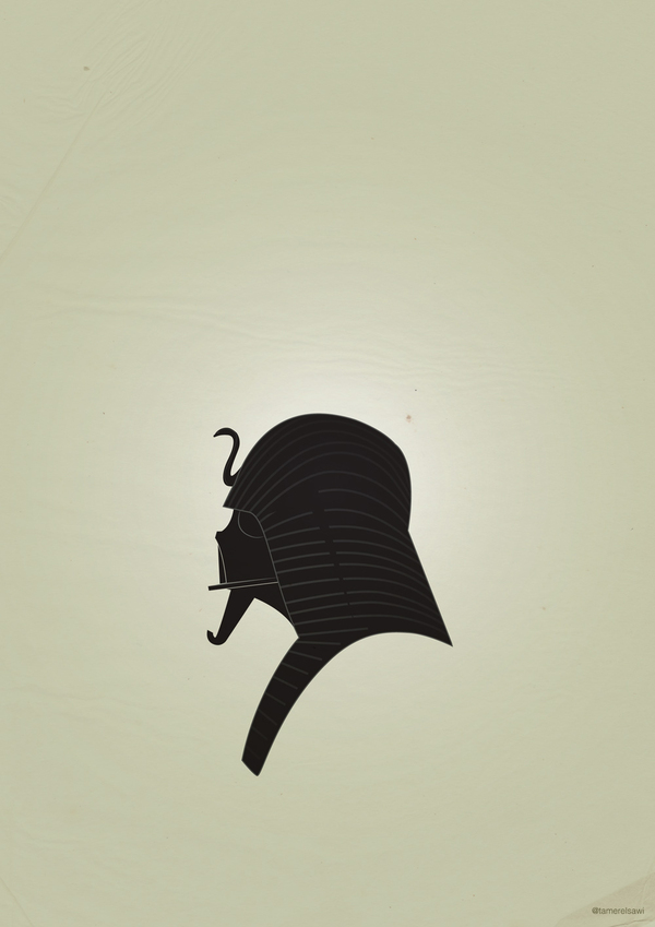 bedb84f8270bffdc05bec2e984269e9b Vadarisim   A playful vector collection using Darth Vader’s helmet.