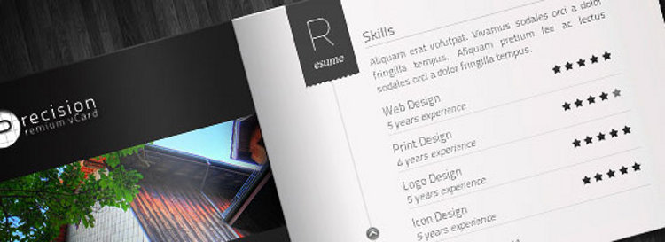 best vcard templates 10 Beautiful Design vCard Templates