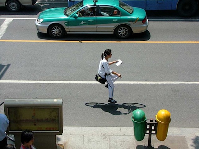 bikes zhao huasen 01 Floating Bike Photography by Zhao Huasen