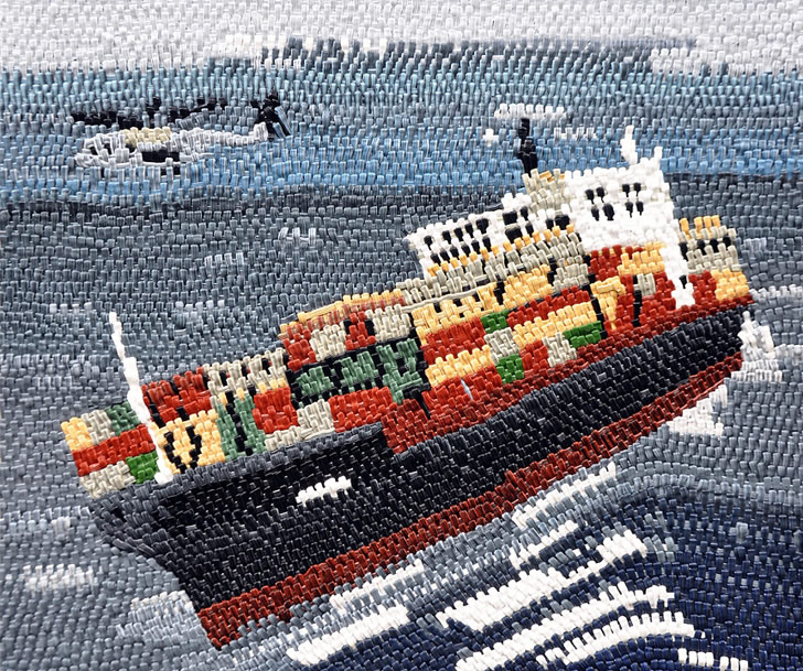 Woven or Painted? caroline larsen 2 04 Woven or Painted?