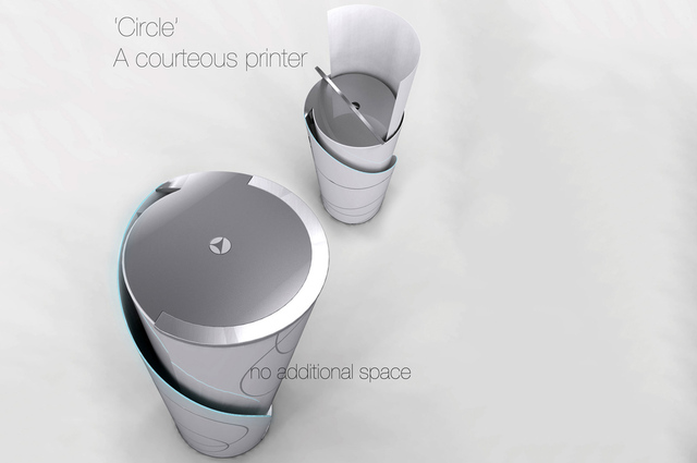 Circle Printer by Yang Jae Wook Circle Printer by Yang Jae Wook