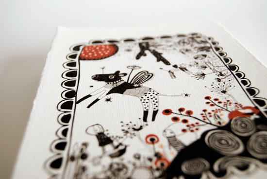 cristian grossi kreativehouse stationery illustration3 Handmade delightful illustrated stationery
