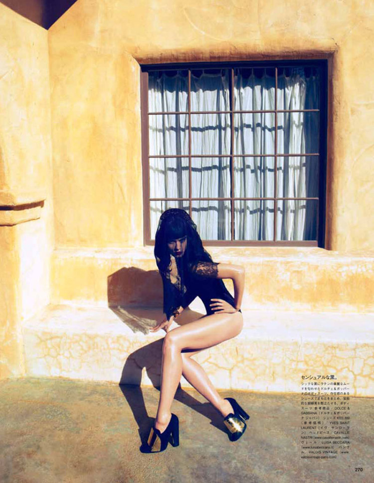 crystal renn6 Crystal Renn by Camilla Akrans for Vogue Japan June 2012