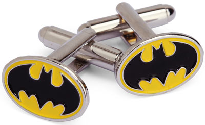 de04 batman cufflinks Batman Cuff Links