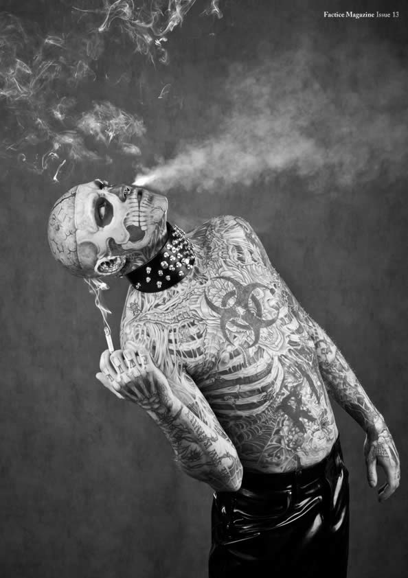 factice zombie boy 4 Zombie Boy for Factice Cover magazine