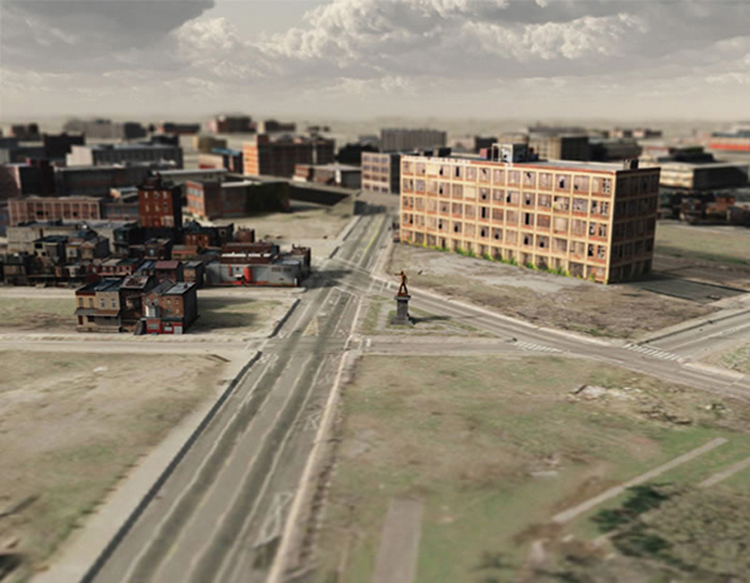 Digital Art by Tim Portlock ghost city13 Digital Art by Tim Portlock