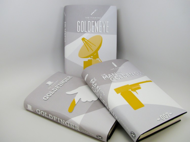 gold large1 750x562 James Bond 007   Book Covers