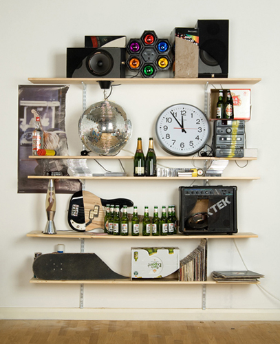 Skull Bookshelf Sculptures hopkins wastedyouth1 Skull Bookshelf Sculptures