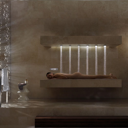 Horizontal Shower by Dornbracht horizontal shower 3 Horizontal Shower by Dornbracht