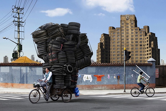 Totems – Photorealistic Artworks by Alain Delorme hyperrealistic asian packed 02 Totems – Photorealistic Artworks by Alain Delorme