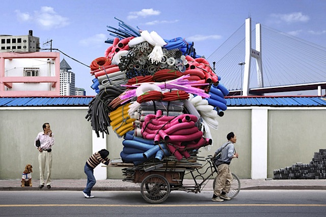 Totems – Photorealistic Artworks by Alain Delorme hyperrealistic asian packed 03 Totems – Photorealistic Artworks by Alain Delorme