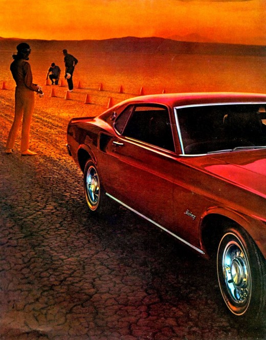FORD MUSTANG BROCHURE (1969) i1c115 FORD MUSTANG BROCHURE (1969)