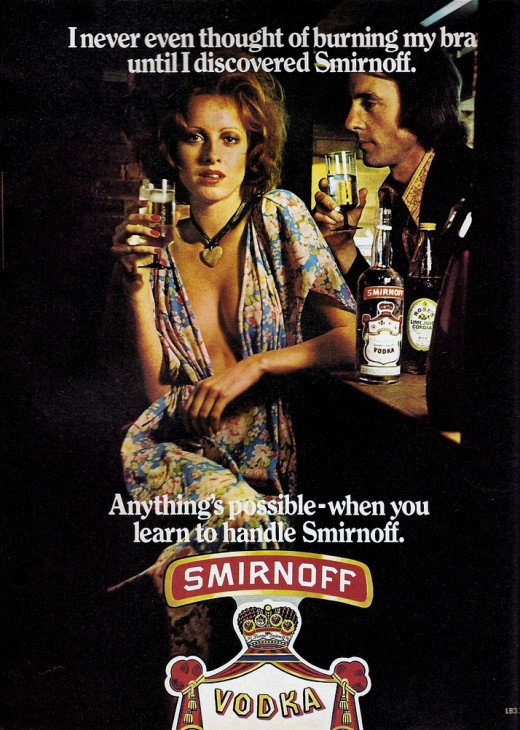 i1c189 MEN IN ALCOHOL ADS (1960s 1970s)