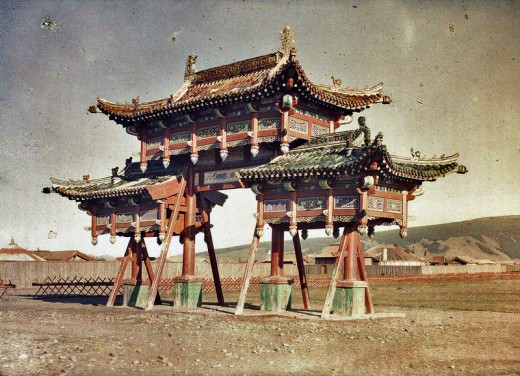 MONGOLIA IN COLOUR (1913) i1c214 MONGOLIA IN COLOUR (1913)