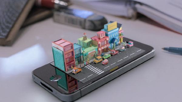 iPhone Diorama by Michael Ko iphone diorama michael ko 4 iPhone Diorama by Michael Ko