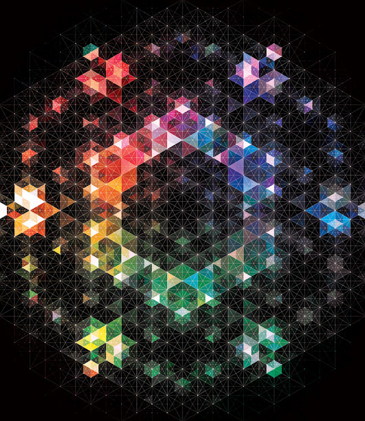Kaleidoscopic and Hypnotic Geometric Compositions by Andy Gilmore kaleidoscope by andy gilmore 61 Kaleidoscopic and Hypnotic Geometric Compositions by Andy Gilmore