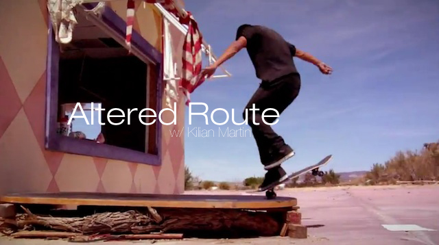 kilian martin altered route 01 Skateboarding: Kilian Martin – Altered Route
