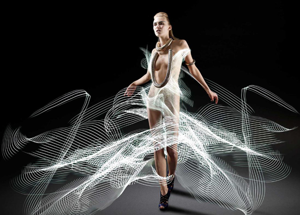 main1 Interactive fabrics, light sensitive dresses and solar powered outfits with Tech Clever Clothing