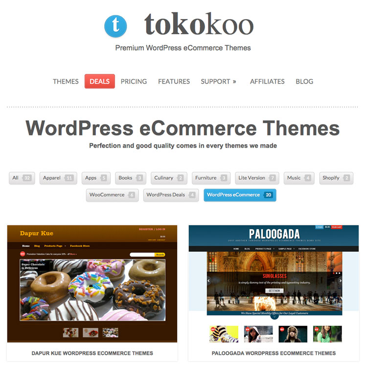 md8 Apparel Attack! 4 e Commerce WordPress Themes!   only $45!