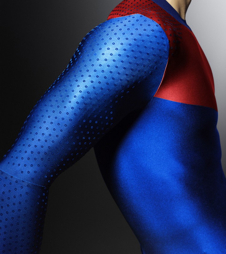 TurboSpeed, Nikes new bumpy tracksuits inspired by Golf Balls niketf innovation fa12 nikepro turbospeed russian 01 detail sleeve 7838 750x842 TurboSpeed, Nikes new bumpy tracksuits inspired by Golf Balls