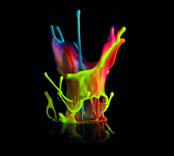 Paint Sound Sculptures by Dentsu paint sound dentsu 6 Paint Sound Sculptures by Dentsu