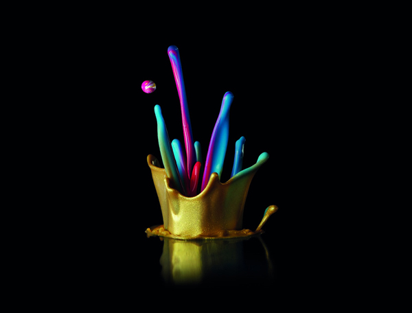 Paint Sound Sculptures by Dentsu paint sound dentsu Paint Sound Sculptures by Dentsu