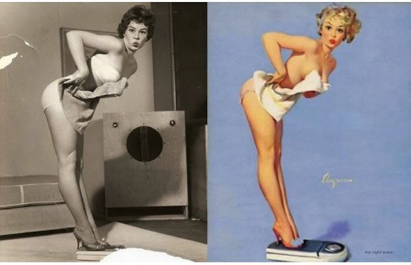  Pin Ups Before and After