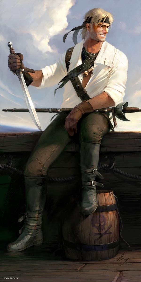 Digital Art by Andrey Ivanchenko pirate by anry nemo600 1196 Digital Art by Andrey Ivanchenko