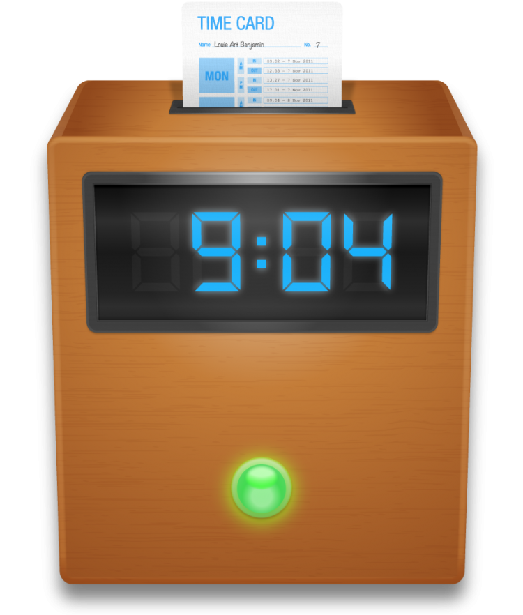 punchin icon ON 1.01 750x882 Punch In: worktimer for your Mac.