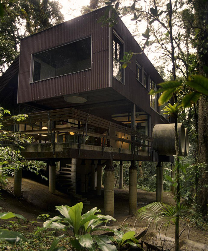 Tropical Residence Hidden in the Jungle of São Sebastião sertao designrulz 8 Tropical Residence Hidden in the Jungle of São Sebastião