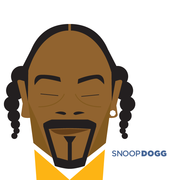 365 Face Illustrations Project by Jan Nagra snoop dogg 365 Face Illustrations Project by Jan Nagra