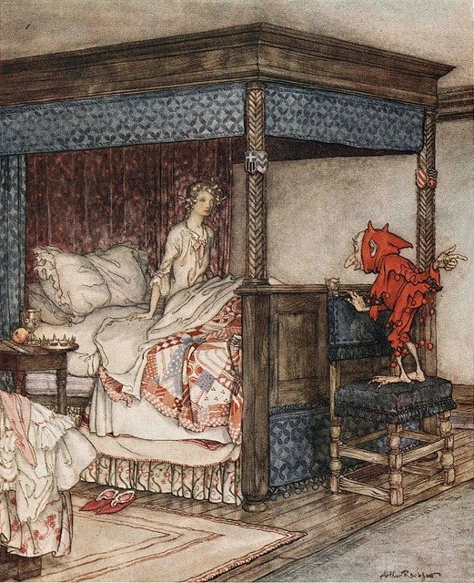 some british ballads 20 Breathtaking and Surreal Illustrations by Arthur Rackham