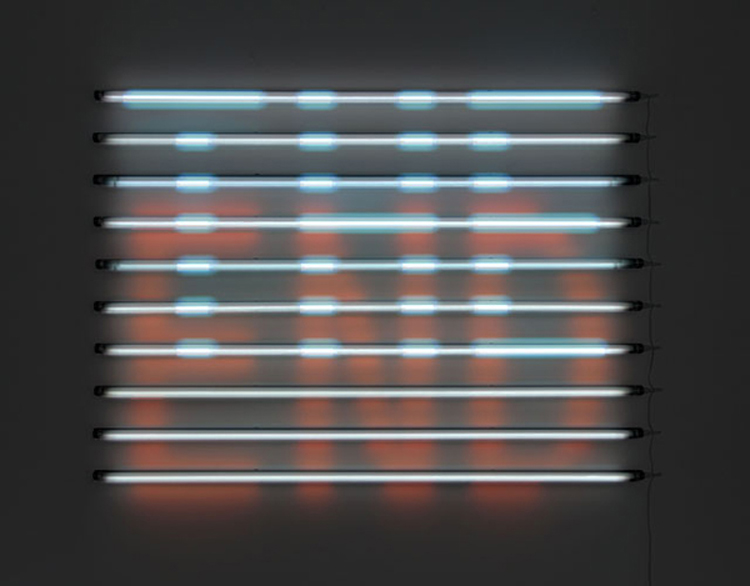 the end 01 Fluorescent Tube Art by James Clar