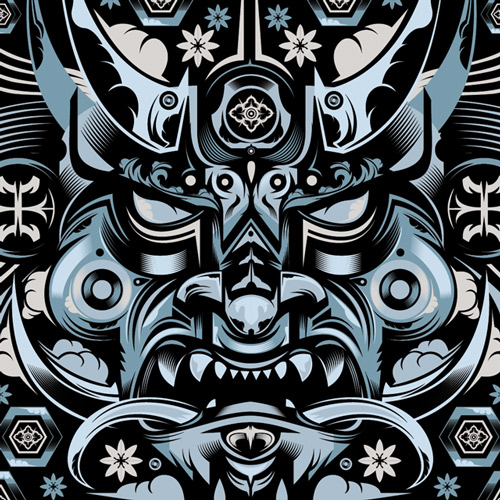 Samourai by Sebastien Feraut aka Niark1. tumblr m4afs64RDP1rse1ipo5 r2 500 Samourai by Sebastien Feraut aka Niark1.