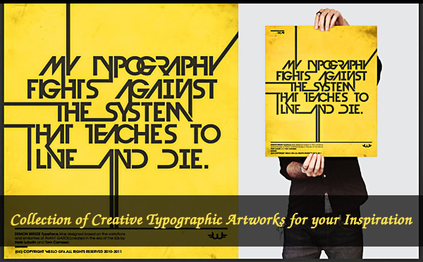 Creative Typographic Artworks for your Inspiration typo fimg Creative Typographic Artworks for your Inspiration