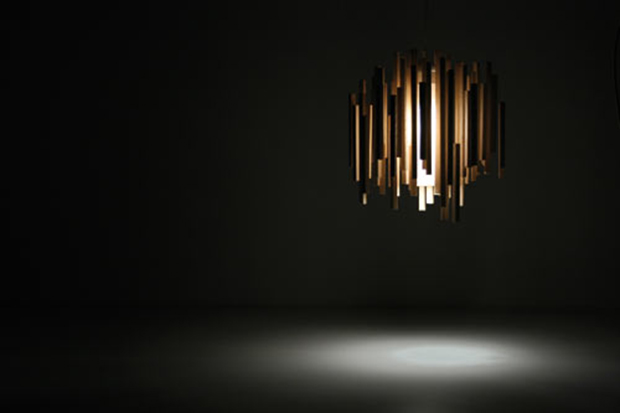 Woods, a lamp inspired by the trees and the night light Woods, a lamp inspired by the trees and the night light