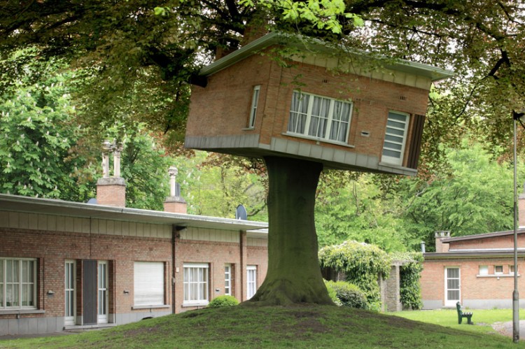 004bv 750x499 Senior Center Turned Treehouse by Benjamin Verdonck