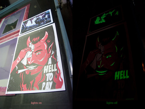 A Hell To Pay Silkscreen Poster 1040 A Hell To Pay Silkscreen Poster