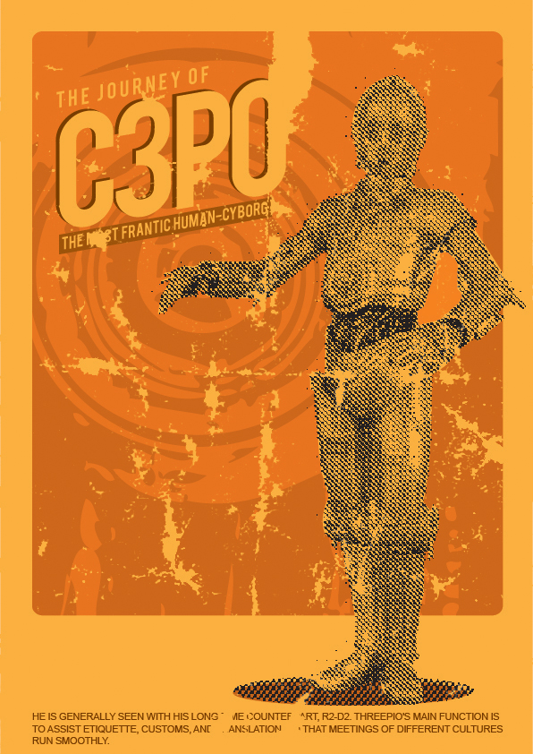 Star Wars Retroish Poster 178 Star Wars Retroish Poster