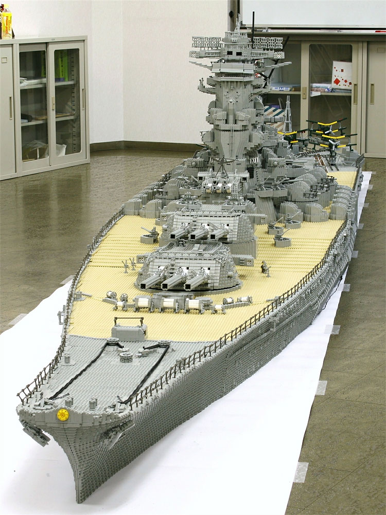 266 Lego Battleship Yamato Is Biggest Lego Ship Ever