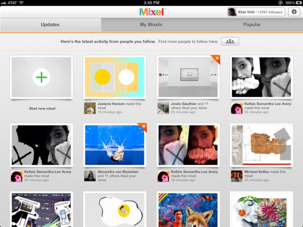 The world’s first social collage app for Ipad: Mixel 3106 The world’s first social collage app for Ipad: Mixel