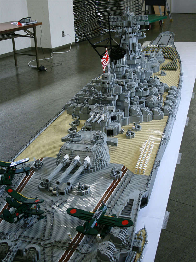 348 Lego Battleship Yamato Is Biggest Lego Ship Ever