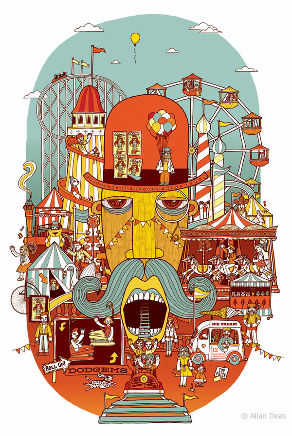 3o2 Illustrations by Allan Deas