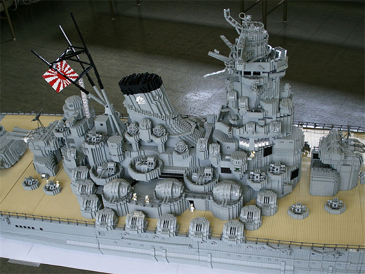 442 Lego Battleship Yamato Is Biggest Lego Ship Ever
